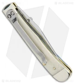 Case Kickstart TrapperLock Assisted Knife Embelished Bone (6154AC SS) 64139 4 Case Kickstart TrapperLock Assisted Knife Embelished Bone (6154AC SS) 64139 -Benchmade Store Case Kickstart TrapperLock Assisted Embelished Bone SS 64139 BHQ 97139 jr side