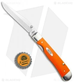 Case Kickstart TrapperLock Assisted Knife Synthetic Orange (4154AC SS) -Benchmade Store Case Kickstart TrapperLock Assited Synthetic Orange SS 80511 BHQ 95057 jr bottlecap