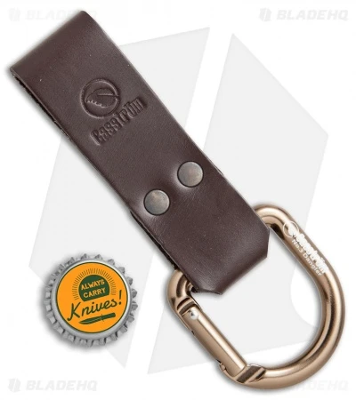 Casstrom No. 3 Dangler Sheath Extension Carabiner D-Ring (Dark Brown) Casstrom No. 3 Dangler Sheath Extension Carabiner D-Ring (Dark Brown) -Benchmade Store Casstrom No3 dangler sheath extension carabiner D ring dark brown BHQ 52521 er size