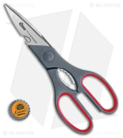 Clauss True Prof 8.25in Shears Gray/Red CL18052 Utility Scissors -Benchmade Store Clauss 8 in True Prof BHQ 134600 td size