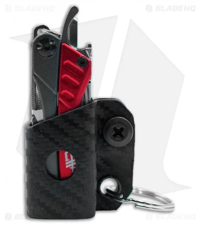 Clip & Carry Kydex Sheath Keychain for Gerber Dime (Black CF) Clip & Carry Kydex Sheath Keychain For Gerber Dime (Black CF) -Benchmade Store Clip and Carry Kydex Sheath Keychain Gerber Dime CF BHQ 98644 jr dime