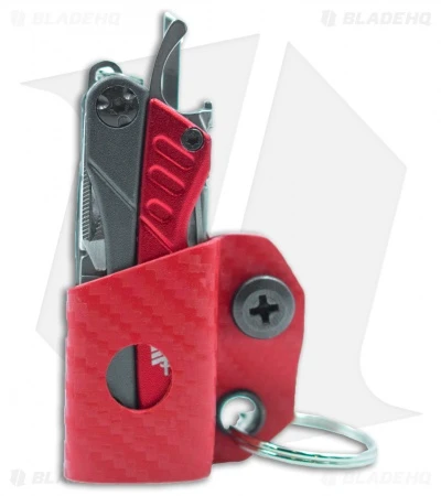 Clip & Carry Kydex Sheath Keychain for Gerber Dime (Red CF) Clip & Carry Kydex Sheath Keychain For Gerber Dime (Red CF) -Benchmade Store Clip and Carry Kydex Sheath Keychain Gerber Dime Red CF BHQ 98645 jr dime