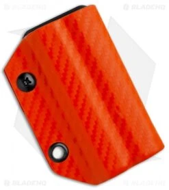 Clip & Carry Kydex Sheath Keychain For Leatherman Wingman (Orange CF)