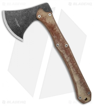 Condor Mountain Pass Axe Micarta w/ Leather Sheath Condor Mountain Pass Axe Micarta W/ Leather Sheath -Benchmade Store Condor Mountain Pass Axe Micarta Leather Sheath BHQ 121505 jr 2