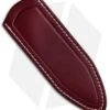 Delta Sheath Delta Shield Fixed Blade Sheath - Burgundy -Benchmade Store Delta Sheath Shield Standard Burgundy Sheath BHQ 114731 jr