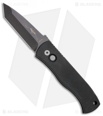 Emerson Pro-Tech CQC-7 Tanto Automatic Knife w/ Solid Handle (3.25" Espresso) Emerson Pro-Tech CQC-7 Tanto Automatic Knife W/ Solid Handle (3.25" Espresso) -Benchmade Store Emerson Pro Tech CQC7 A Tanto Auto Espresso BHQ 111194 jr