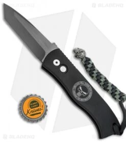 Pro-Tech Emerson CQC-7 B Punisher Tanto Automatic Knife (3.25" Smoky Gray DLC) -Benchmade Store Emerson Protech CQC 7 B Punisher Tanto Gray DLC BHQ 72105 jr bottlecap