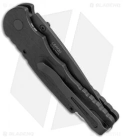 Pro-Tech Lerch TR-5 Spring Assisted Knife Black Feathered (3.25" Black) SA.5 4 Pro-Tech Lerch TR-5 Spring Assisted Knife Black Feathered (3.25" Black) SA.5 -Benchmade Store Emerson Protech Lerch TR 5 Feathered Blk SA.5 BHQ 50425 jr side