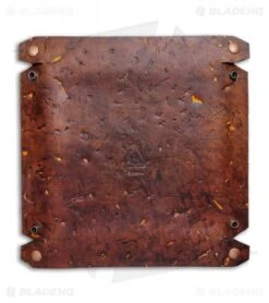 Fire Hall Knife & Leather Antiqued Leather Large Valet Tray -Benchmade Store Fire Hall Knife Leather Antiqued Leather Valet Tray Large BHQ 121813 LS Backt