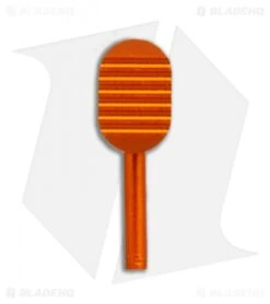 Flytanium Aluminum Ball Cage Lock For Manix 2 (Black, Red, Orange, Green, Sage) 7 Flytanium Aluminum Ball Cage Lock For Manix 2 (Black, Red, Orange, Green, Sage) -Benchmade Store Flytanium Aluminum Ball Cage Lock for Manix 2 BHQ 118841 jr orange side