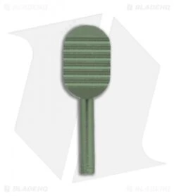 Flytanium Aluminum Ball Cage Lock For Manix 2 (Black, Red, Orange, Green, Sage) 11 Flytanium Aluminum Ball Cage Lock For Manix 2 (Black, Red, Orange, Green, Sage) -Benchmade Store Flytanium Aluminum Ball Cage Lock for Manix 2 BHQ 118841 jr sage side