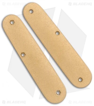 Flytanium Contoured Brass Scales for Victorinox Cadet Swiss Army Knife (84mm) Flytanium Contoured Brass Scales For Victorinox Cadet Swiss Army Knife (84mm) -Benchmade Store Flytanium Brass Scales for Victorinox Cadet Swiss Army Knife Contoured BHQ 124136 jr