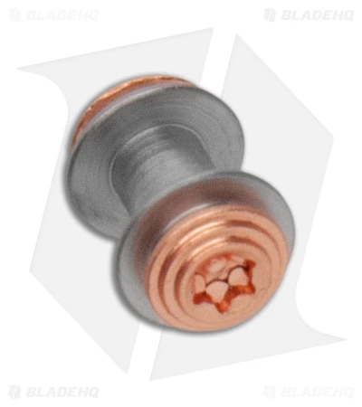 Flytanium Bugout and Mini Bugout Axis Lockbar Replacement - Copper/Steel Flytanium Bugout And Mini Bugout Axis Lockbar Replacement - Copper/Steel -Benchmade Store Flytanium Bugout Mini Bugout Axis Lock Bar Replacement Copper Steel BHQ 160355 jr side