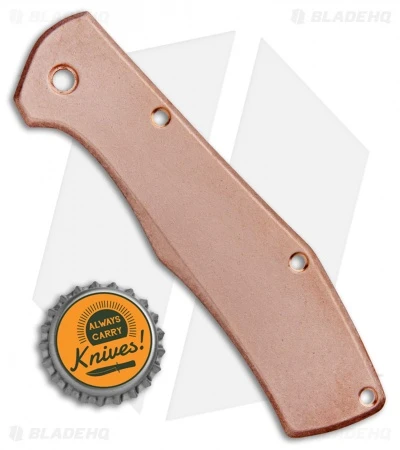 Flytanium Copper Scale for Gerber Flatiron Knife Flytanium Copper Scale For Gerber Flatiron Knife -Benchmade Store Flytanium Copper Scales for Gerber Flatiron Antique SW jr bottlecap