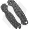 Flytanium Classic Raindrop Carbon Fiber Scales For Spyderco Paramilitary 2 Knife -Benchmade Store Flytanium Custom Raindrop CF Scales for Spyderco Paramiltary 2 Knife BHQ 121549 jr