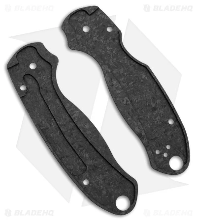 Flytanium Lotus Shred Carbon Fiber Scales for Spyderco Paramilitary 3 Knife Flytanium Lotus Shred Carbon Fiber Scales For Spyderco Paramilitary 3 Knife -Benchmade Store Flytanium Lotus Shtred CF Scales for Spyderco Para 3 Knife BHQ 178019 jr back