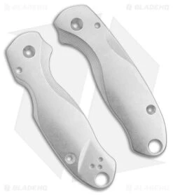 Flytanium Lotus Titanium Scales For Spyderco Paramilitary 3 Knife