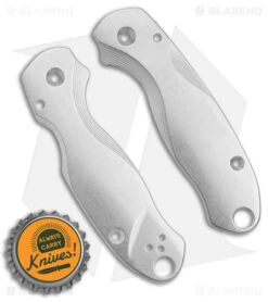 Flytanium Lotus Titanium Scales For Spyderco Paramilitary 3 Knife -Benchmade Store Flytanium Lotus Ti Scales for Spyderco Para 3 Knife BHQ 178014 jr bottlecap