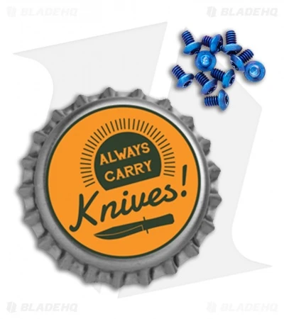 Flytanium Titanium Screws for Benchmade Bugout (Set of 12) Flytanium Titanium Screws For Benchmade Bugout (Set Of 12) -Benchmade Store Flytanium Set of 10 Ti Screws Benchmade Bugout Blue BHQ 100255 jr bottlecap