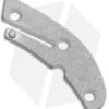 Flytanium Titanium Backspacer For Spyderco Delica - Stonewash