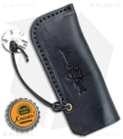 GEC Johnny On The Spot Leather Pocket Knife Sleeve - Black 4 GEC Johnny On The Spot Leather Pocket Knife Sleeve - Black -Benchmade Store GEC Johnny on the Spot Leather Knife Sleeve Leather BHQ 175736 jr bottlecap