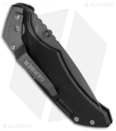 Gerber Contrast AO Spring Assisted Opening Knife (2.88" Gray Serr) Gerber Contrast AO Spring Assisted Opening Knife (2.88" Gray Serr) -Benchmade Store Gerber Contrast AO Gray Serr 30 000784 BHQ 15556 jr side