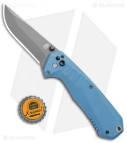 Gerber Haul A/O Spring Assisted Knife Blue GFN (3.1" Gray) 30-001397 -Benchmade Store Gerber Haul AO SA Blue GFN 30 001397 BHQ 67397 jr bottlecap 1