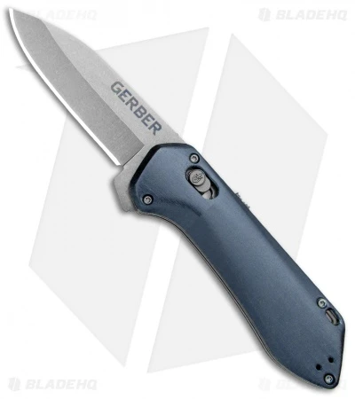Gerber Highbrow Compact A/O Spring Assisted Knife Blue (2.8" Stonewash) Gerber Highbrow Compact A/O Spring Assisted Knife Blue (2.8" Stonewash) -Benchmade Store Gerber Highbrow Compact A O SA Blue SW 30 001520N BHQ 94151 jr