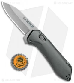 Gerber Highbrow Compact A/O Spring Assisted Knife Gray (2.8" Stonewash) 5 Gerber Highbrow Compact A/O Spring Assisted Knife Gray (2.8" Stonewash) -Benchmade Store Gerber Highbrow Compact A O SA Gray SW 30 001518N BHQ 94148 jr bottlecap
