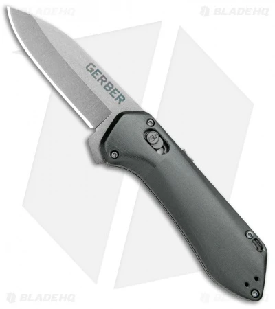 Gerber Highbrow Compact A/O Spring Assisted Knife Gray (2.8" Stonewash) Gerber Highbrow Compact A/O Spring Assisted Knife Gray (2.8" Stonewash) -Benchmade Store Gerber Highbrow Compact A O SA Gray SW 30 001518N BHQ 94148 jr