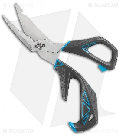 Gerber Processor Take-A-Part Fishing Shears (Blue) Gerber Processor Take-A-Part Fishing Shears (Blue) -Benchmade Store Gerber Processor Take A Part Fishing Shears Blue BHQ 95309 jr open