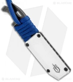 Gerber Prybrid-X Razor Blade Utility Knife Gray/Blue 31-003741 4 Gerber Prybrid-X Razor Blade Utility Knife Gray/Blue 31-003741 -Benchmade Store Gerber Prybrid X Utility Gray Blue 31 003741 BHQ 105495 jr side