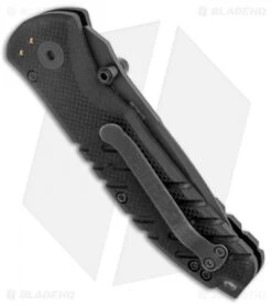 Gerber Propel Downrange AO Assisted Opening Knife Black (3.5" Black Serr) 4 Gerber Propel Downrange AO Assisted Opening Knife Black (3.5" Black Serr) -Benchmade Store Gerber SA Propel Downrange Black Black Serr 30 000845N BHQ 126233 jr side