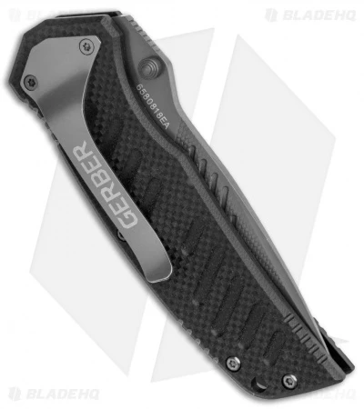 Gerber Swagger Assisted Opening Knife (3" Gray Serr) Gerber Swagger Assisted Opening Knife (3" Gray Serr) -Benchmade Store Gerber Swagger A O Gray Serr BHQ 105196 jr side
