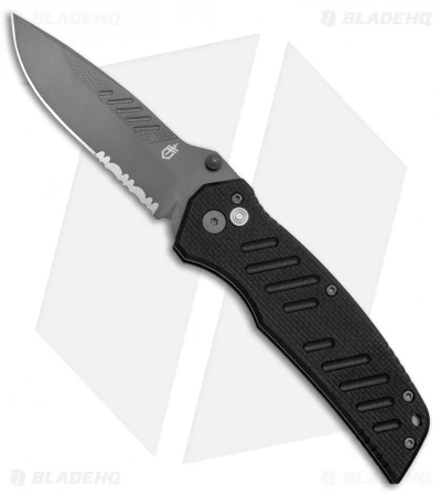Gerber Swagger Assisted Opening Knife (3" Gray Serr) Gerber Swagger Assisted Opening Knife (3" Gray Serr) -Benchmade Store Gerber Swagger A O Gray Serr BHQ 105196 jr