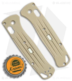 Glow Rhino Benchmade Bugout Sculpted G-10 Scales With Tritium Insert (Tan) -Benchmade Store Glow Rhino Benchmade Bugout Sculpted G 10 Scales Tritium Insert BHQ 138893 jr bottlecap