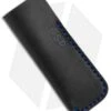 Greg Stevens Design Leather Sleeve For Slipjoint Folder Black/Blue -Benchmade Store Greg Stevens Design Leather Sleeve for SJ Black Blue BHQ 105732 jr