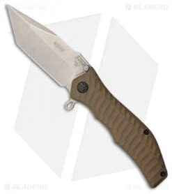 HTM Darrel Ralph Gun Hammer Tanto Spring Assisted Knife Coyote Brown (3.5" SW)