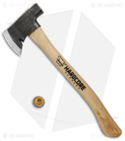 Hardcore Hammers Survivalist Hatchet 18" Axe - Natural Finish -Benchmade Store Hardcore Hammers Survivalist Hatchet Natural Finish jr bottlecap
