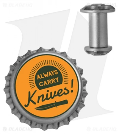 Hoback Knives Custom Stainless Steel Pivot (Stonewash) 006PS Hoback Knives Custom Stainless Steel Pivot (Stonewash) 006PS -Benchmade Store Hoback Knives Custom SS Pivot SW HOB006PS BHQ 74402 jr bottleca