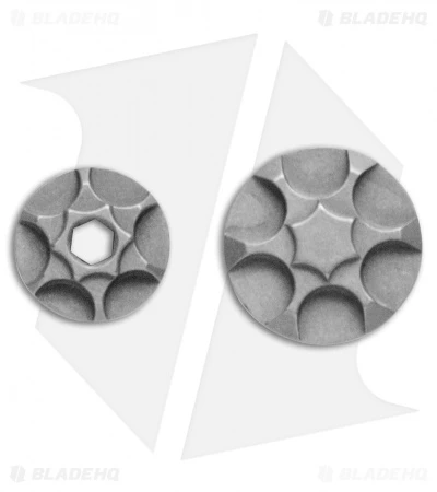 Hoback Knives Custom Stainless Steel Pivot (Stonewash) 006PS Hoback Knives Custom Stainless Steel Pivot (Stonewash) 006PS -Benchmade Store Hoback Knives Custom SS Pivot SW HOB006PS BHQ 74402 jr side