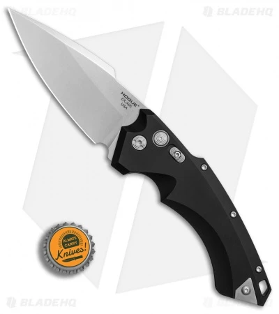 Hogue Knives EX-A05 Spear Point Automatic Knife Black (4" Stonewash) 34510 Hogue Knives EX-A05 Spear Point Automatic Knife Black (4" Stonewash) 34510 -Benchmade Store Hogue Auto Black Spear Point plain BHQ 80665 er bottlecap