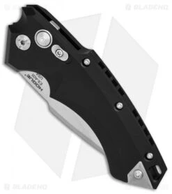 Hogue Knives EX-A05 Spear Point Automatic Knife Black (3.5" Stonewash) 34530 -Benchmade Store Hogue Automatic Black spear point tumble BHQ 80668 er spine