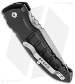 Hogue Knives A01 Microswitch Automatic Knife Black (2.6" Stonewash) 24110 4 Hogue Knives A01 Microswitch Automatic Knife Black (2.6" Stonewash) 24110 -Benchmade Store Hogue Knives A01 Microswitch Auto Black SW 24110 BHQ 78158 jr side