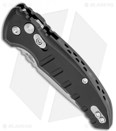 Hogue Knives A01 Microswitch Automatic Knife Black (2.6" Stonewash) 24110 Hogue Knives A01 Microswitch Automatic Knife Black (2.6" Stonewash) 24110 -Benchmade Store Hogue Knives A01 Microswitch Auto Black SW 24110 BHQ 78158 jr spine