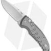 Hogue Knives A01 Microswitch Automatic Knife Gray (2.6" Stonewash) 24112 -Benchmade Store Hogue Knives A01 Microswitch Auto Gray SW 2412 BHQ 78509 jr