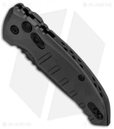 Hogue Knives A01 Microswitch Automatic Knife Black (2.6" Black) 24116 Hogue Knives A01 Microswitch Automatic Knife Black (2.6" Black) 24116 -Benchmade Store Hogue Knives A01 Microswitch Black Black 24116 BHQ 94205 jr spine 1