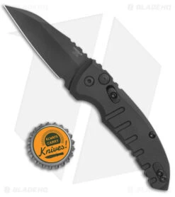 Hogue Knives A01 Microswitch Wharncliffe Automatic Knife Black (2.6" Black) 5 Hogue Knives A01 Microswitch Wharncliffe Automatic Knife Black (2.6" Black) -Benchmade Store Hogue Knives A01 Microswitch Wharncliffe Auto Black Black BHQ 78914 jr bottlecap