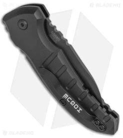 Hogue Knives A01 Microswitch Wharncliffe Automatic Knife Black (2.6" Black) 4 Hogue Knives A01 Microswitch Wharncliffe Automatic Knife Black (2.6" Black) -Benchmade Store Hogue Knives A01 Microswitch Wharncliffe Auto Black Black BHQ 78914 jr side