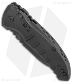Hogue Knives A01 Microswitch Wharncliffe Automatic Knife Black (2.6" Black) 3 Hogue Knives A01 Microswitch Wharncliffe Automatic Knife Black (2.6" Black) -Benchmade Store Hogue Knives A01 Microswitch Wharncliffe Auto Black Black BHQ 78914 jr spine